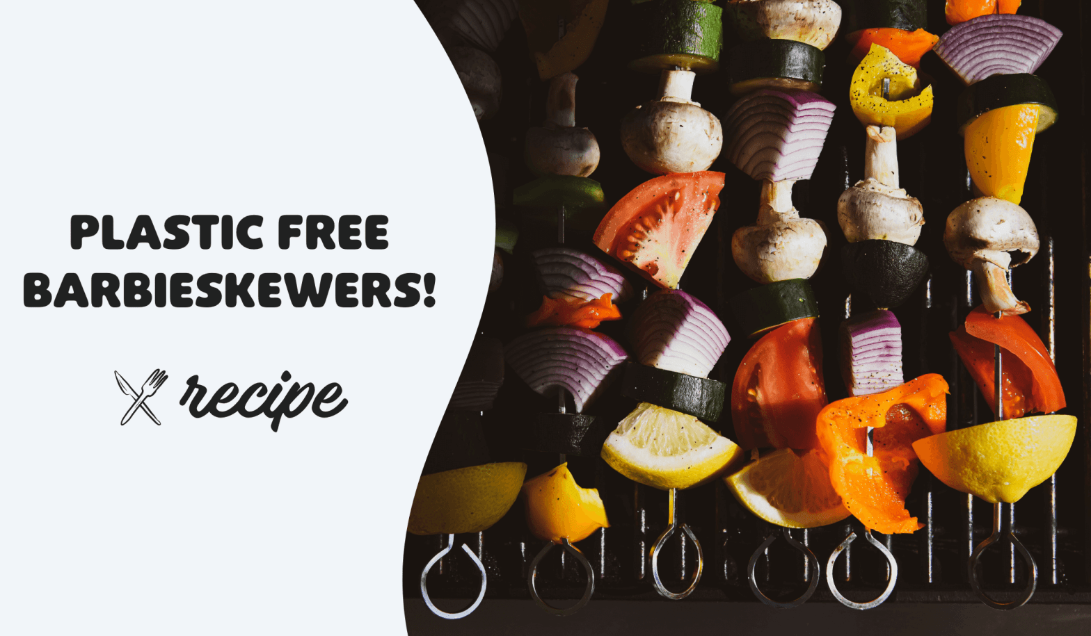 Vegetable Skewers for a BBQ Recipe