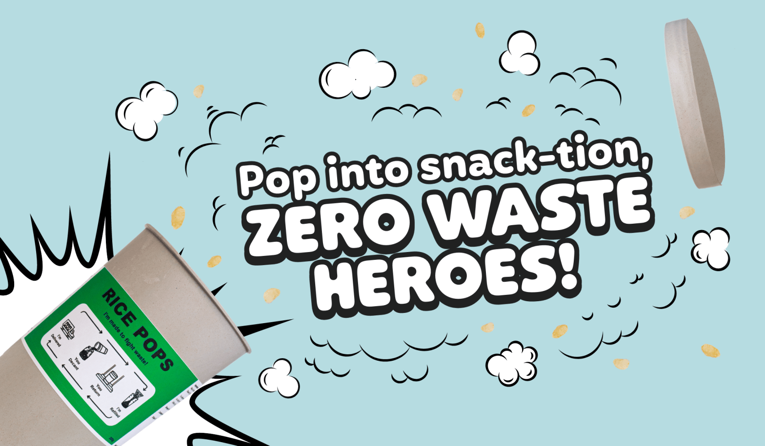 Make Rice Pop Cakes Like a Hero