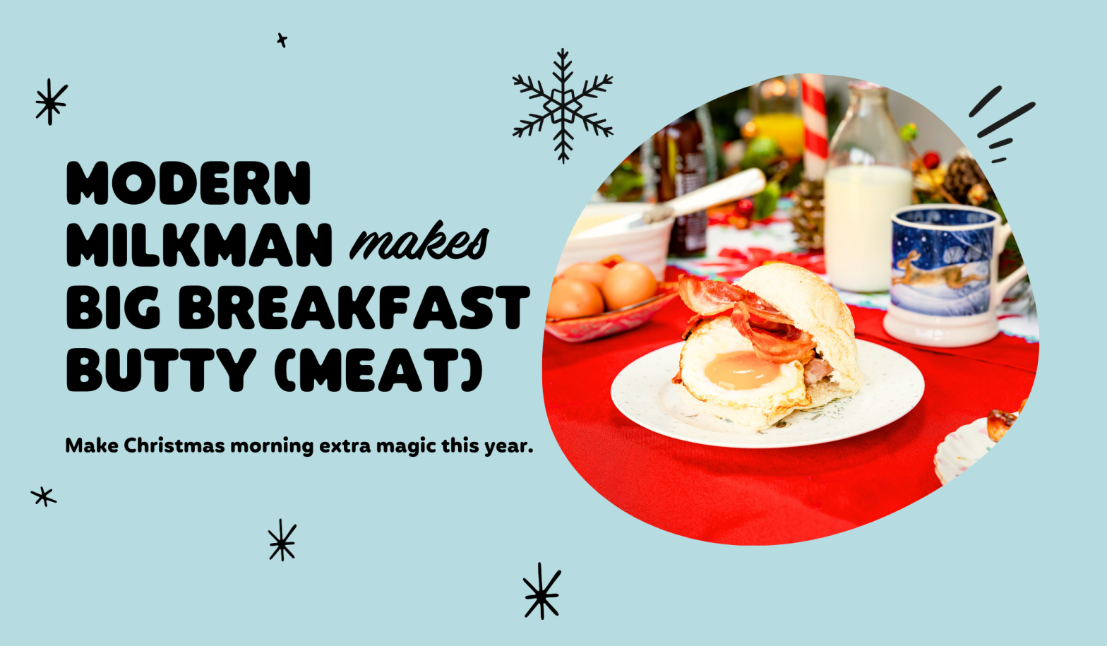 Big Breakfast Butty (Meat)