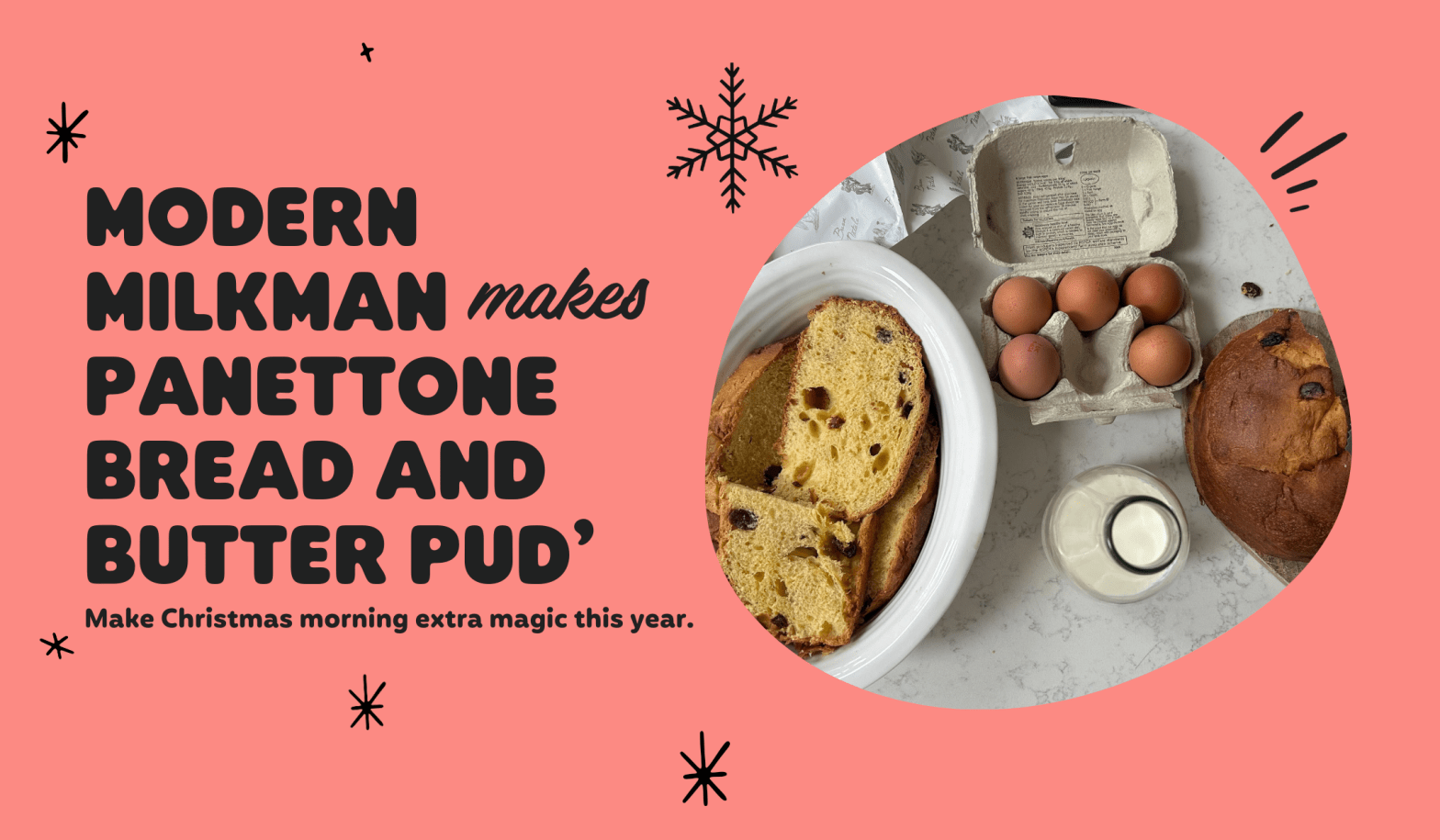 Panettone Bread and Butter Pud’