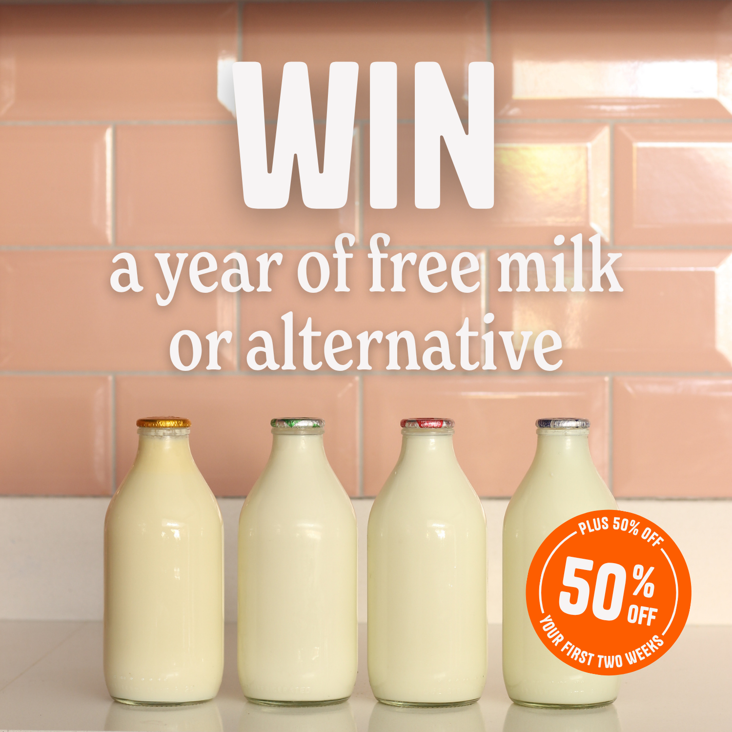 A year on the house: Modern Milkman 2026 giveaway terms & conditions